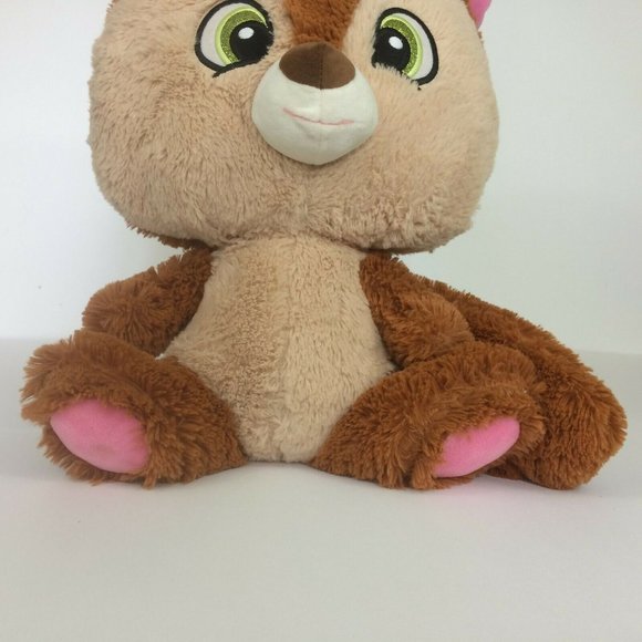 Fiesta Chippy Chipmunk Plush 17" Stuffed Animal Brown Soft Toy Sparkle Eyes - Picture 3 of 10